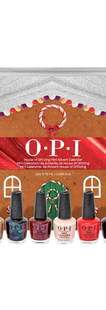OPI Nail Lacquer Mini Holiday 12pc Advent Calendar OPI Nail Lacquer Mini Holiday 12pc Advent Calendar